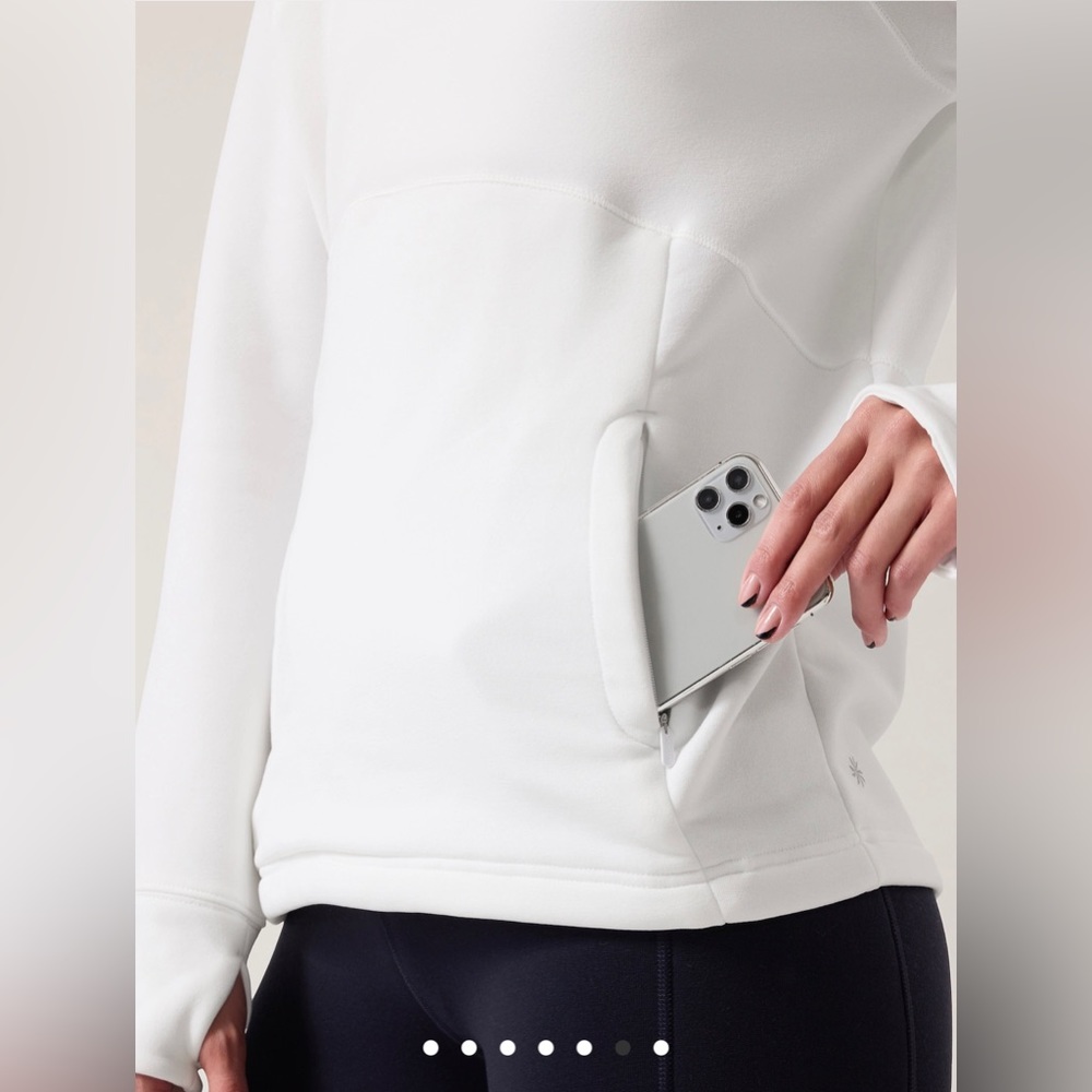 Athleta Altitude Polartec Funnel Neck Sweatshirt - Picture 6 of 10